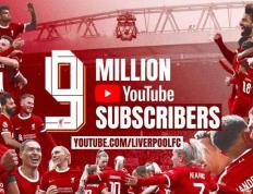 利物浦成为第一家在YouTube订阅人数超过900万的英超球队-英超球队