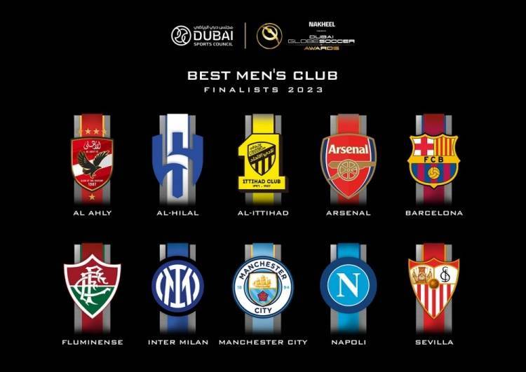 环足奖最佳男足俱乐部最终候选：巴萨曼城国米阿森纳在列-巴萨