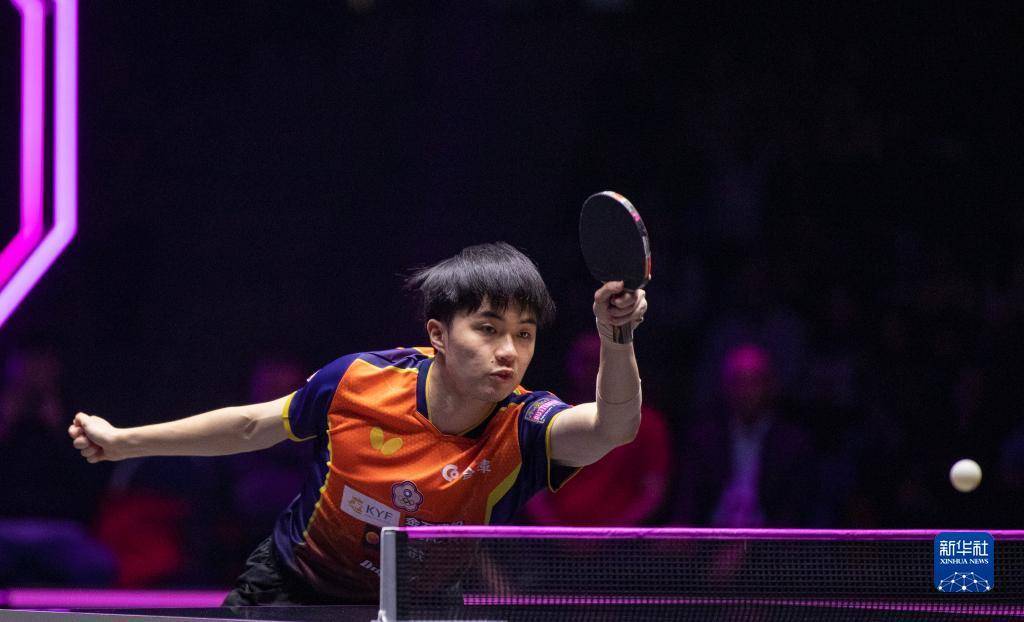 乒乓球——2023WTT法兰克福冠军赛：林昀儒夺冠-法兰克福