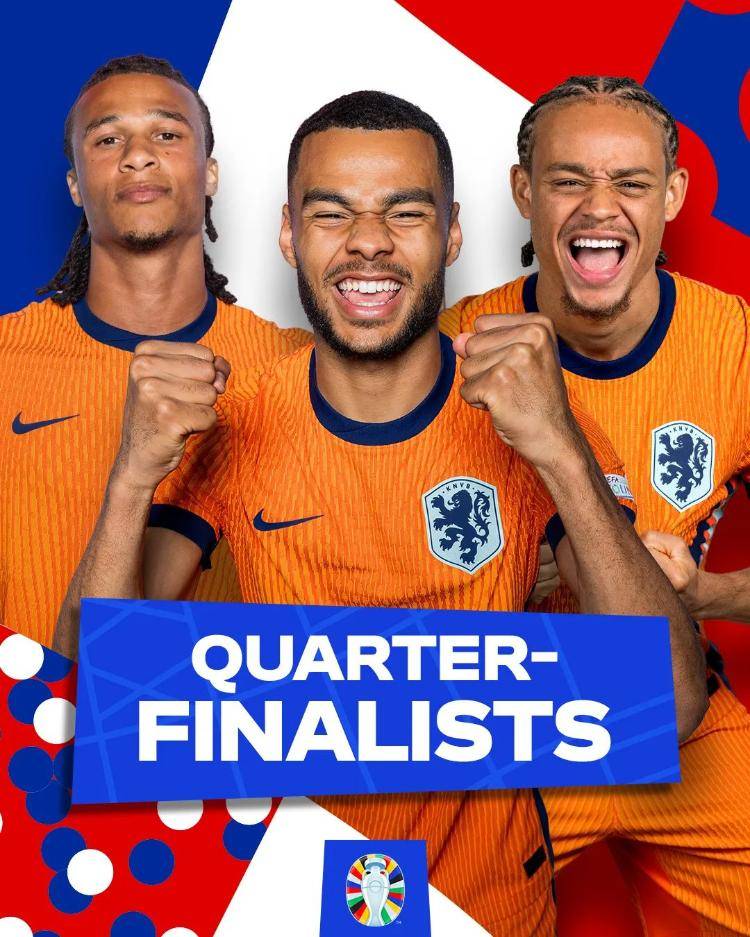 欧洲杯丨荷兰完胜晋级 欧洲杯八强出炉-欧洲杯
