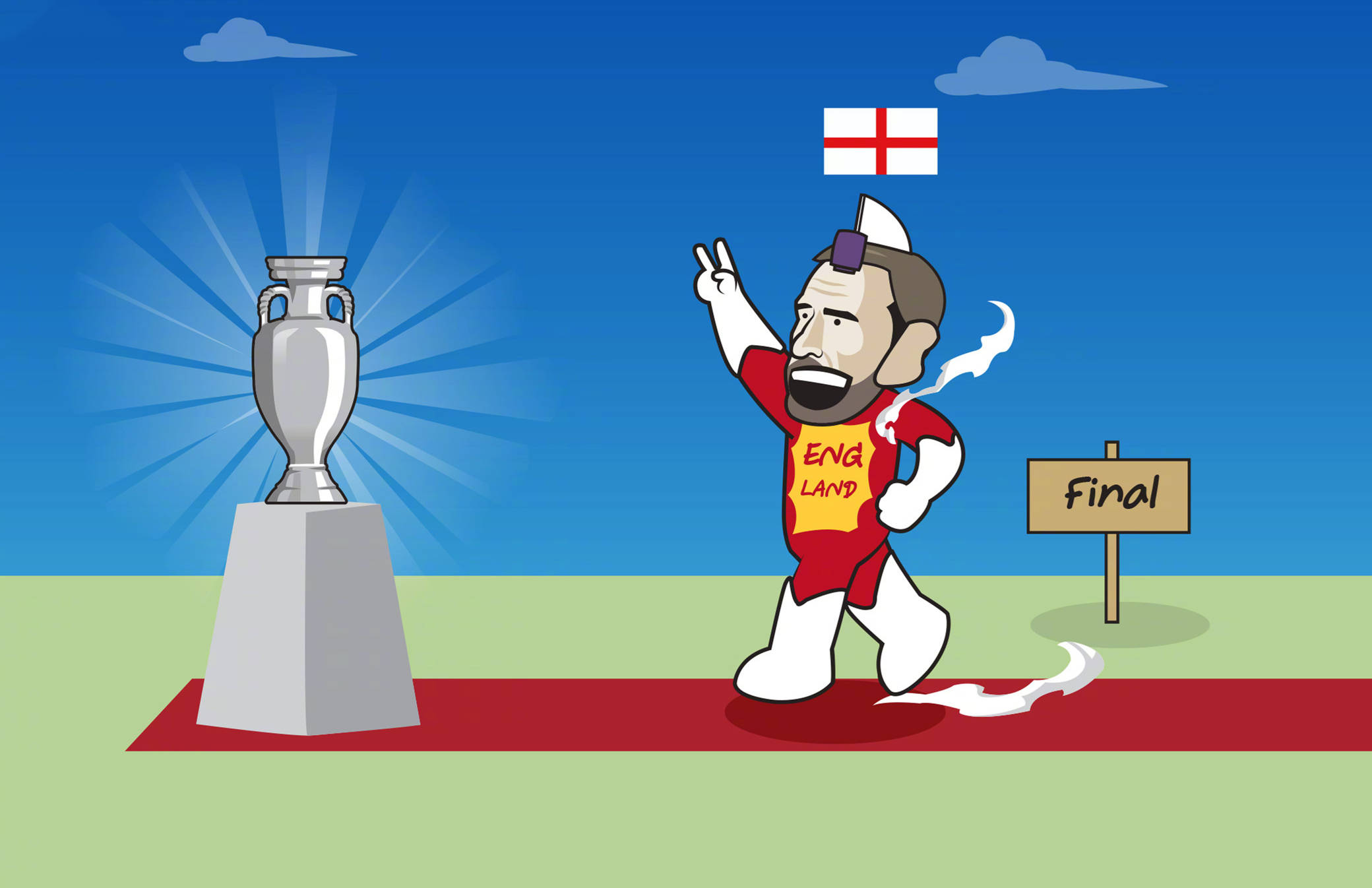老雷：西班牙会被英格兰吓到 我们会拿到欧洲杯冠军 把足球带回家-欧洲杯