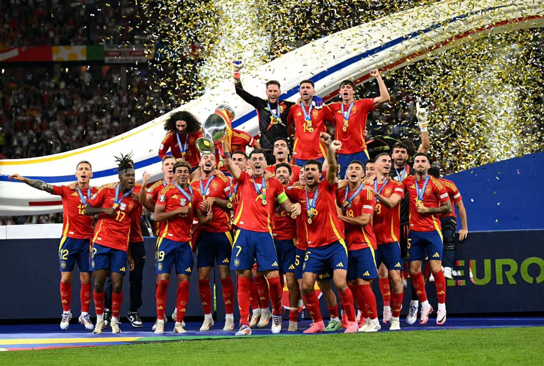 7战全胜！西班牙四夺欧洲杯创历史-欧洲杯