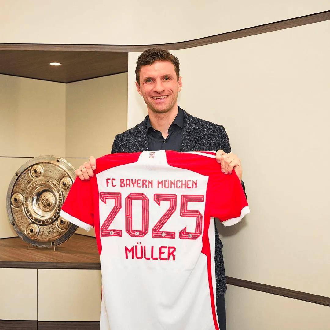 传奇球员托马斯-穆勒再度续约，拜仁慕尼黑期待更多辉煌-拜仁慕尼黑