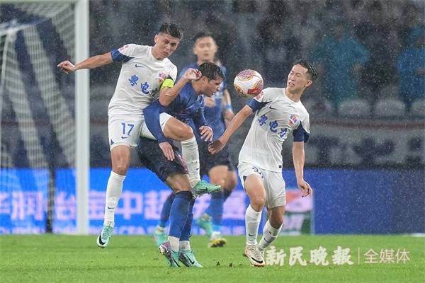 中超第16轮，上海申花3:0梅州客家-梅州客家